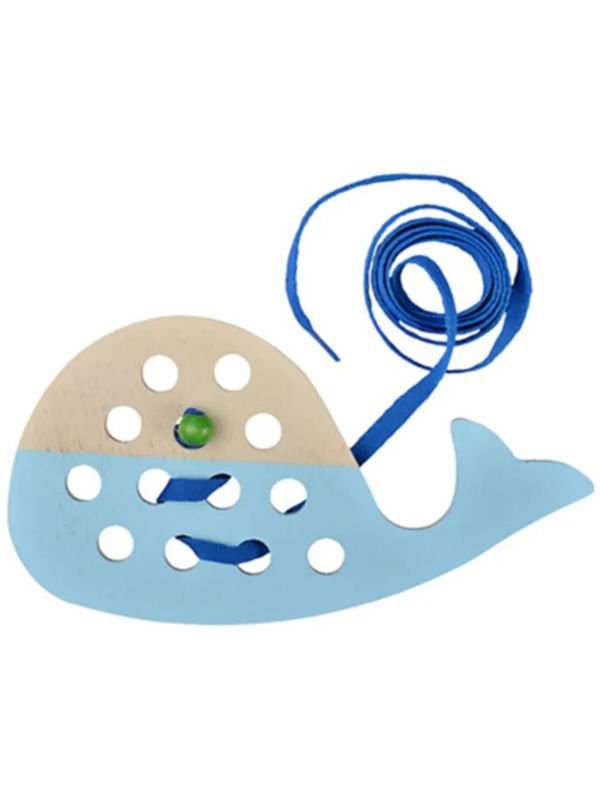 Montessori İp Geçirme Balina