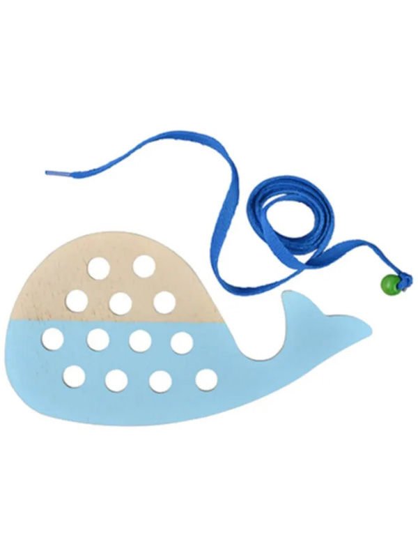 Montessori İp Geçirme Balina