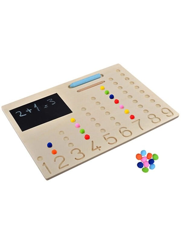 Montessori Kara Tahtalı-Keçeli Hesap Makinesi