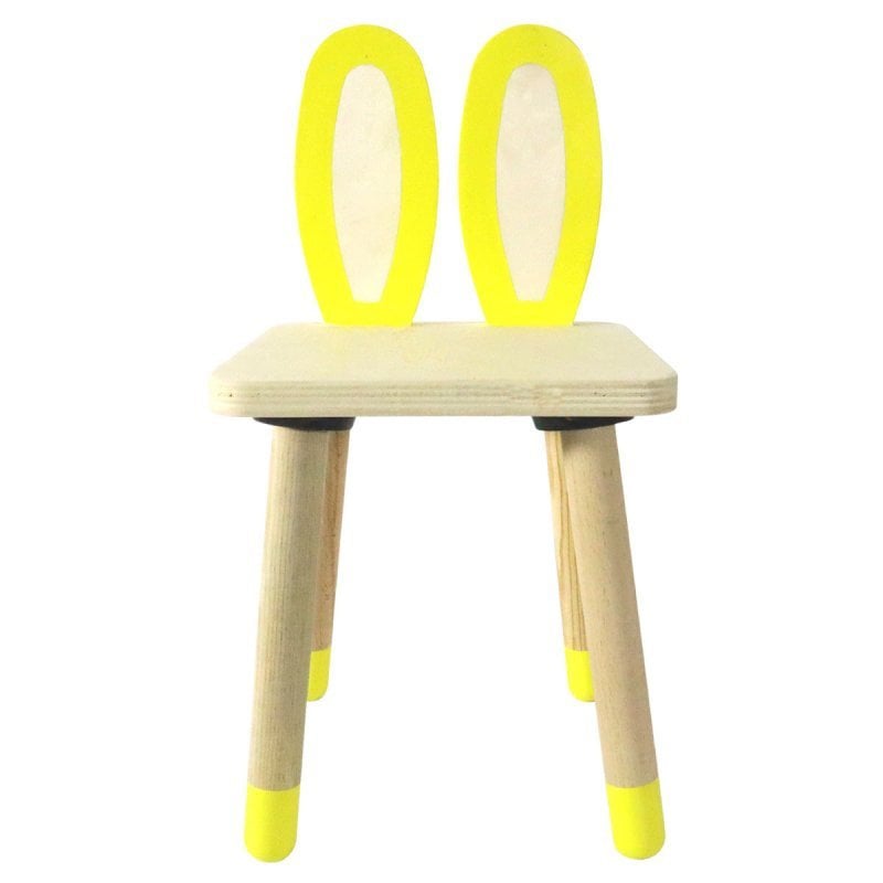 Ahşap Tavşan Çocuk Sandalye