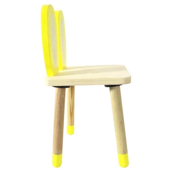 Ahşap Tavşan Çocuk Sandalye