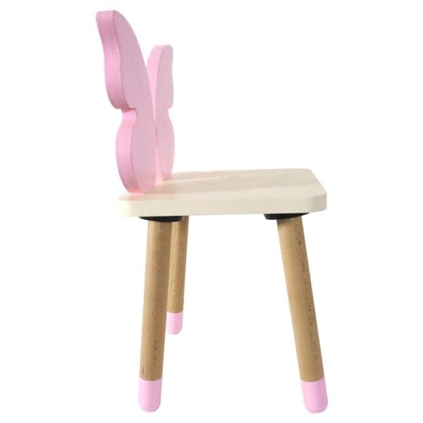 Ahşap Kelebek Çocuk Sandalyesi