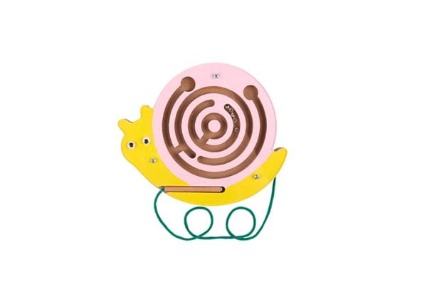 Ahşap-Manyetik Labirent Salyangoz