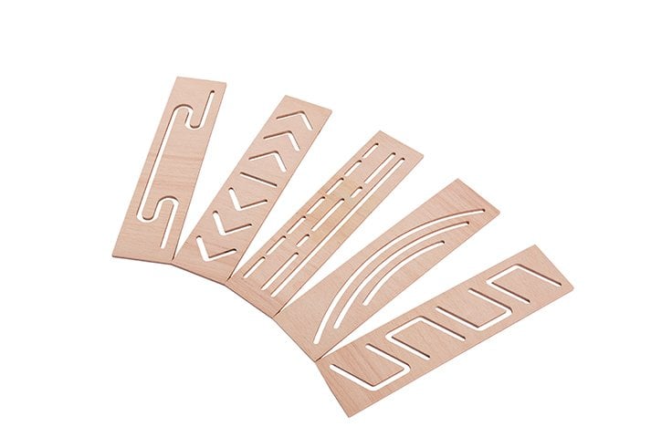 Montessori Çizgi Şablonu Yollar