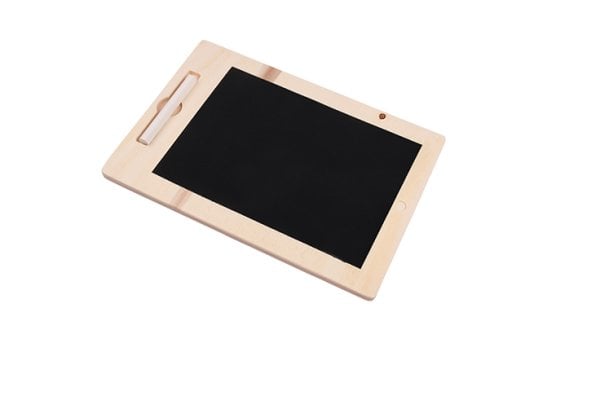 Montessori Kara Tahtalı Ahşap Tablet
