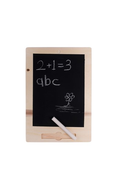 Montessori Kara Tahtalı Ahşap Tablet