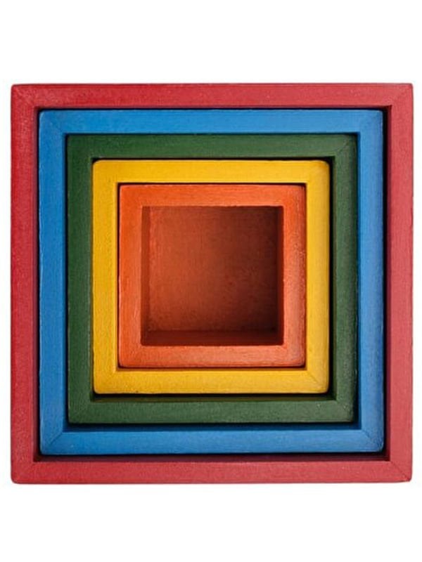 Ahşap Renkli Küpler