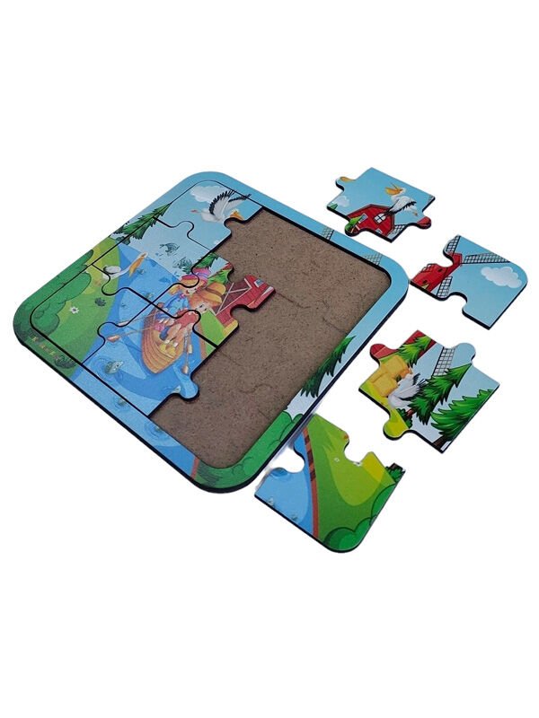 Değirmen Ahşap Puzzle