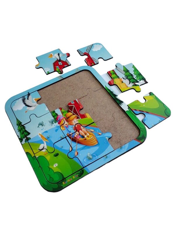 Değirmen Ahşap Puzzle