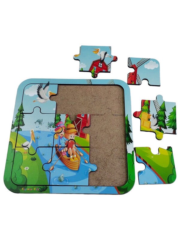 Değirmen Ahşap Puzzle