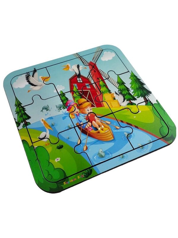 Değirmen Ahşap Puzzle