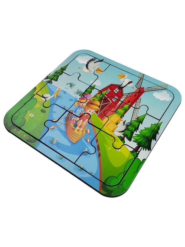 Değirmen Ahşap Puzzle