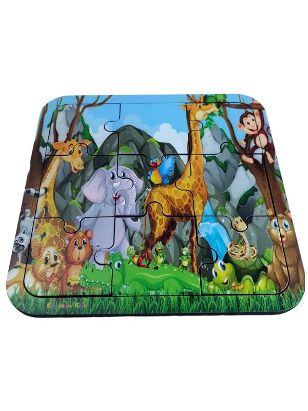 Hayvanlar Alemi Ahşap Puzzle