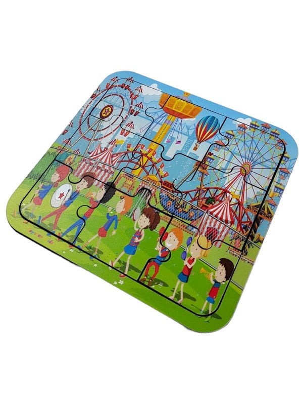Lunapark Ahşap Puzzle