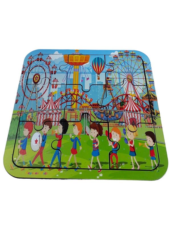 Lunapark Ahşap Puzzle