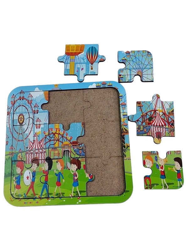 Lunapark Ahşap Puzzle