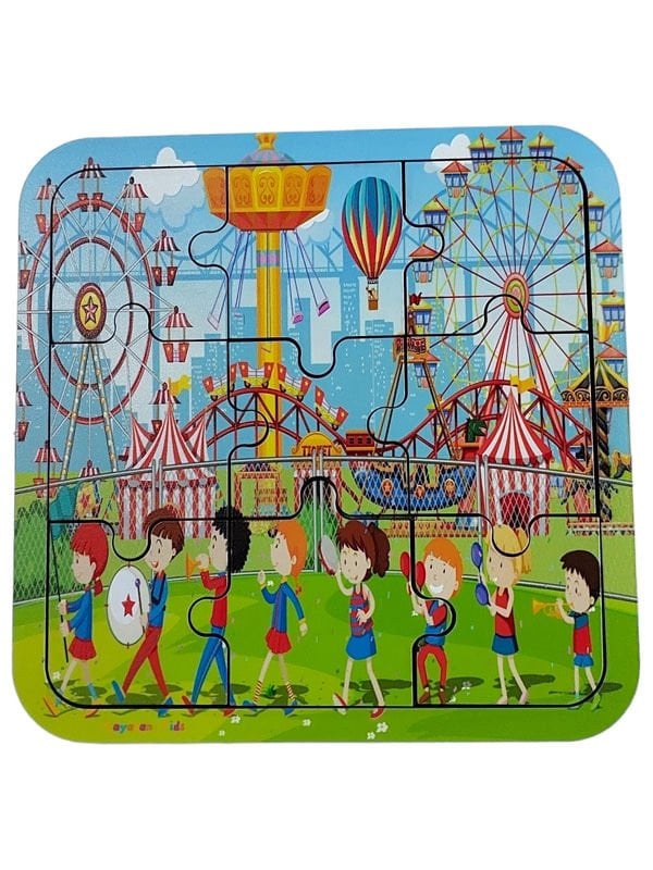 Lunapark Ahşap Puzzle