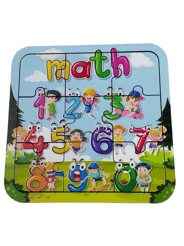 Rakamlı Ahşap Puzzle