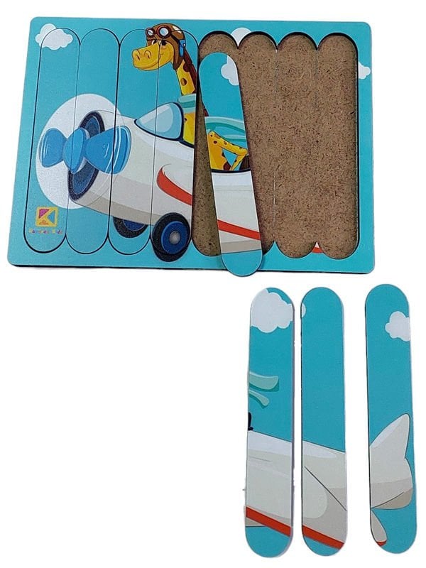 Uçan Zürafa Ahşap Stick Puzzle