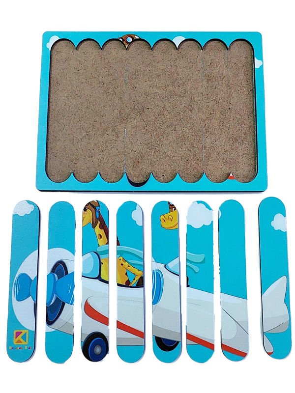 Uçan Zürafa Ahşap Stick Puzzle