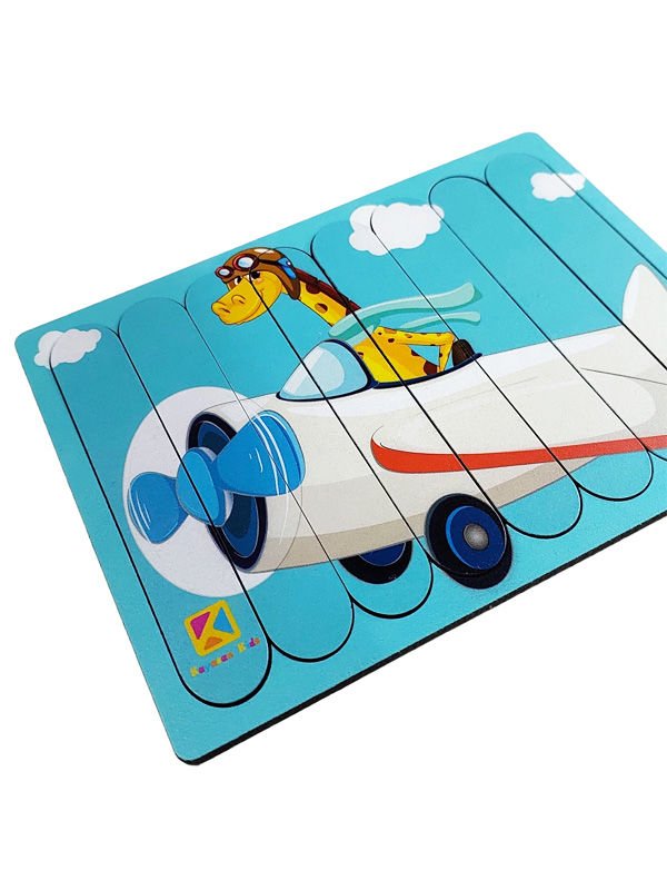 Uçan Zürafa Ahşap Stick Puzzle