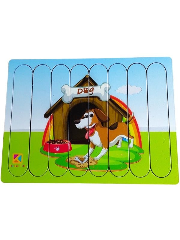 Yavru Köpek Ahşap Stick Puzzle