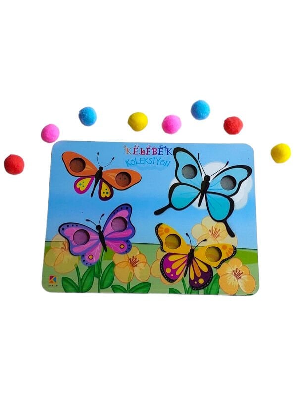 Kelebek Renk Bulmaca-Eşleştirme