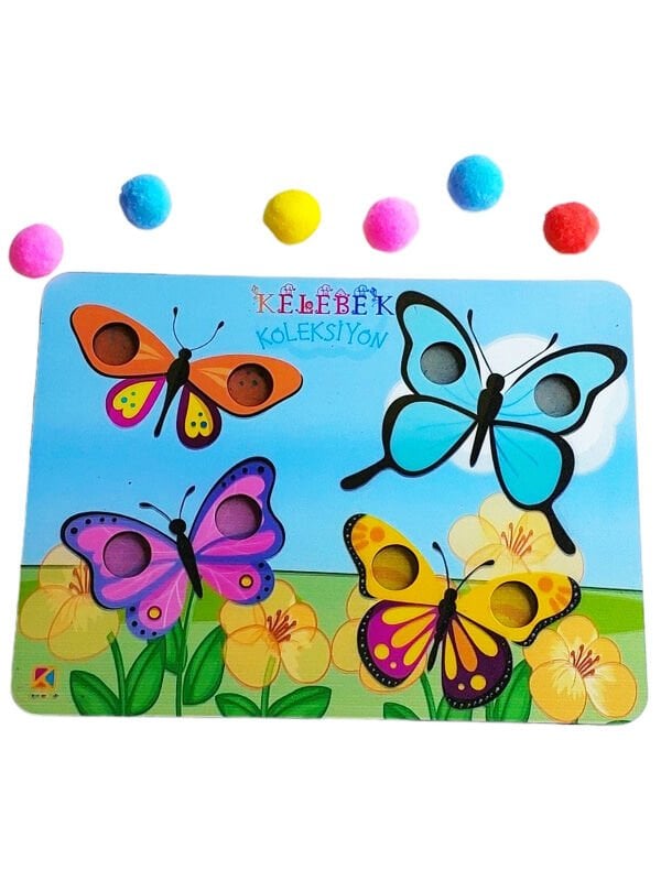 Kelebek Renk Bulmaca-Eşleştirme