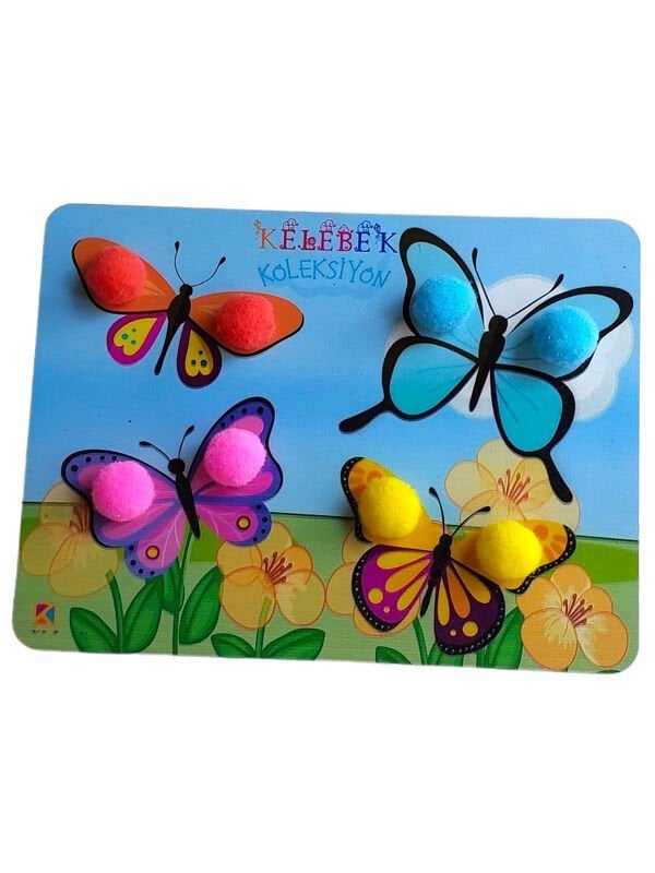 Kelebek Renk Bulmaca-Eşleştirme