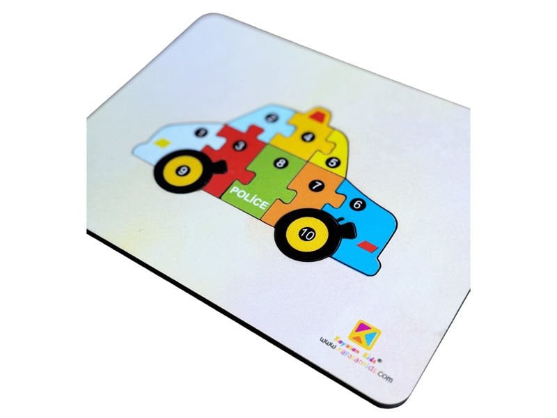 Araba Numaralı Puzzle