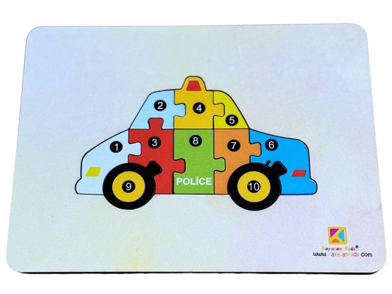 Araba Numaralı Puzzle