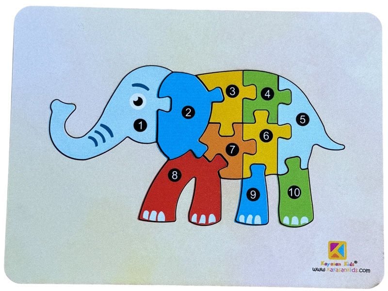 Fil Numaralı Puzzle