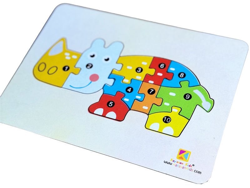 Su Aygırı Numaralı Puzzle