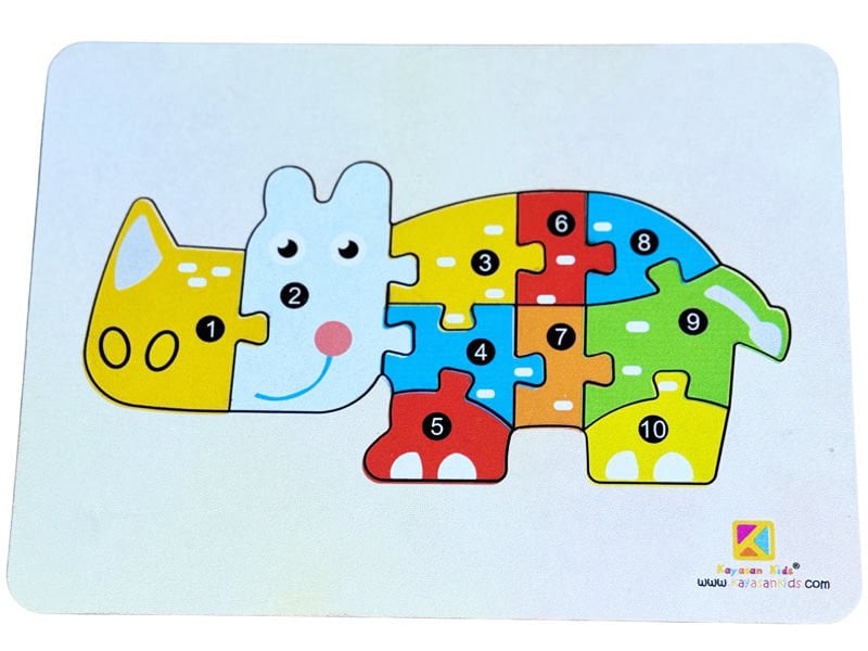 Su Aygırı Numaralı Puzzle