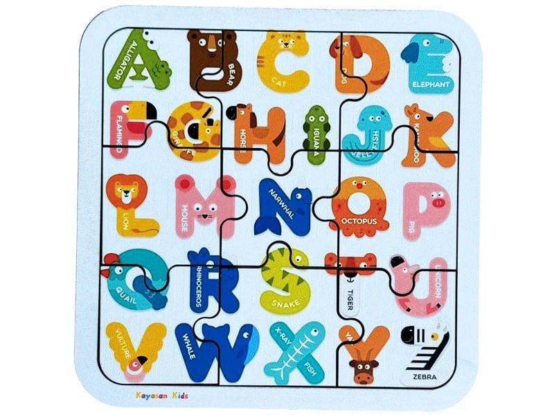 Alfabe Puzzle