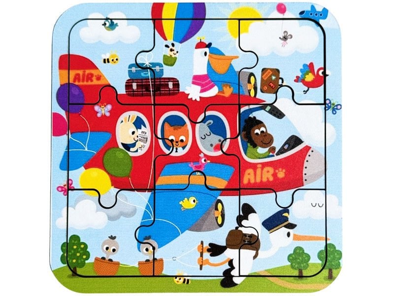 Uçakta Dostlar Puzzle