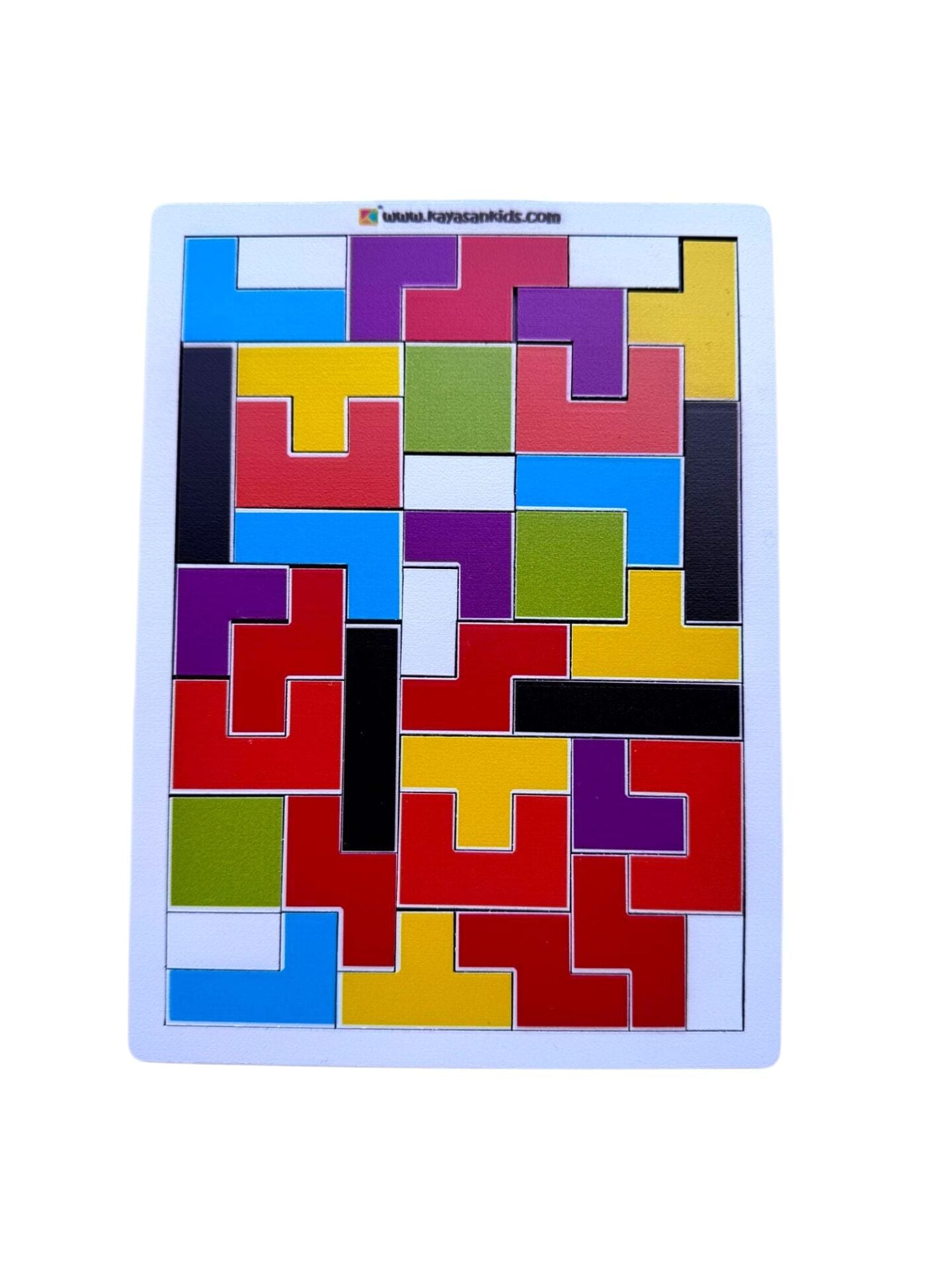 Ahşap Tetris Oyunu – Eğitici Zeka Geliştirici Oyuncak